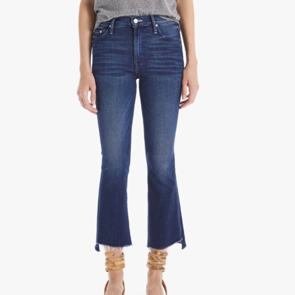 MOTHER Jeans - The Insider Crop Step Fray